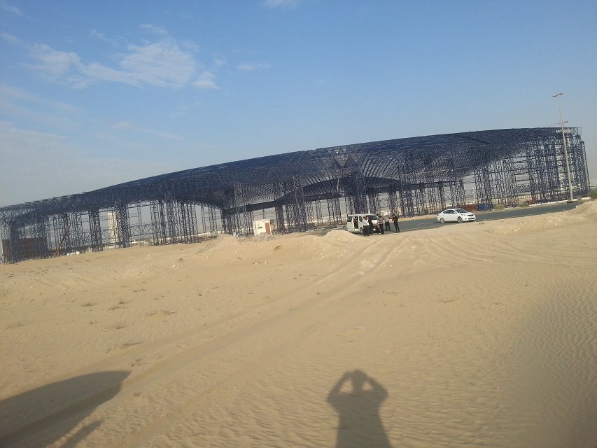 句容大型场馆网架工程